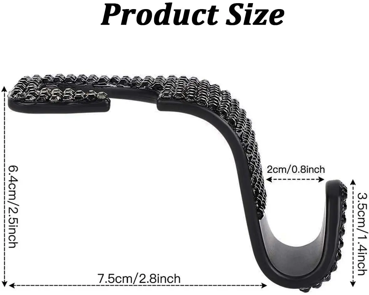 2 шт. крючок для автомобильного сиденья авто пальто обратно Универсальный