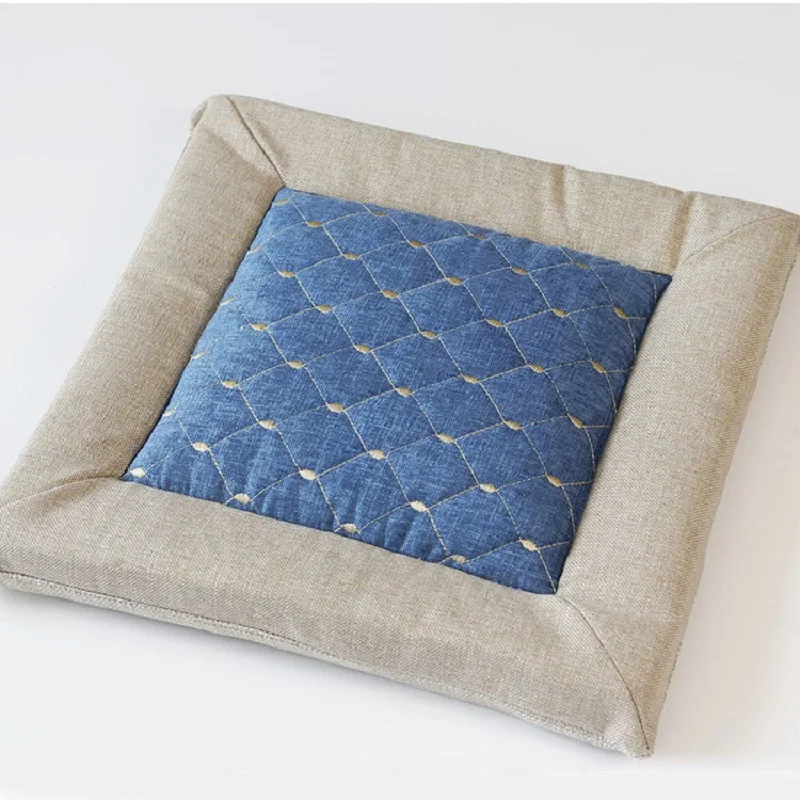 

Cotton Linen Cushion Office Chair Cushion Student Cushion