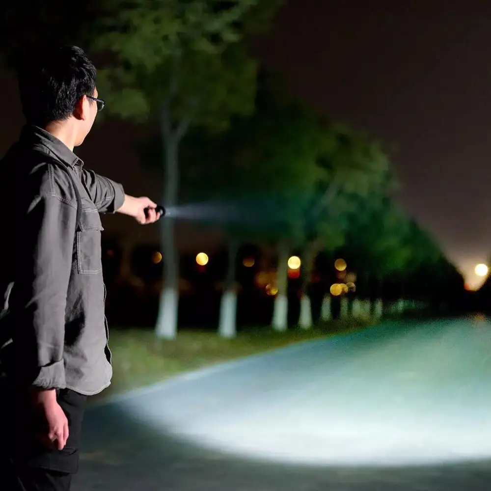 Beebest перезаряжаемый флэш-светильник IPX7 Уровень Водонепроницаемый светодиодный