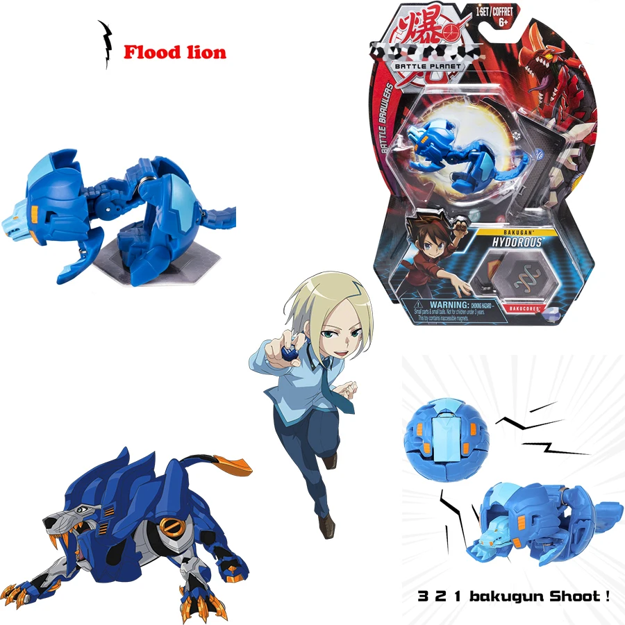 Original Ba kugan Battle Brawlers Beyblade Burst Toupie Metal Fusion with Monster Ball Gyro Athletics Toys for Ages 6 and Up | Игрушки и