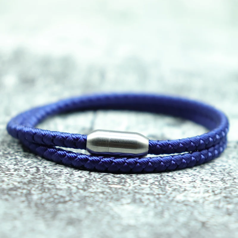 2021 минималистичный браслет из нержавеющей стали для мужчин и женщин магнитный