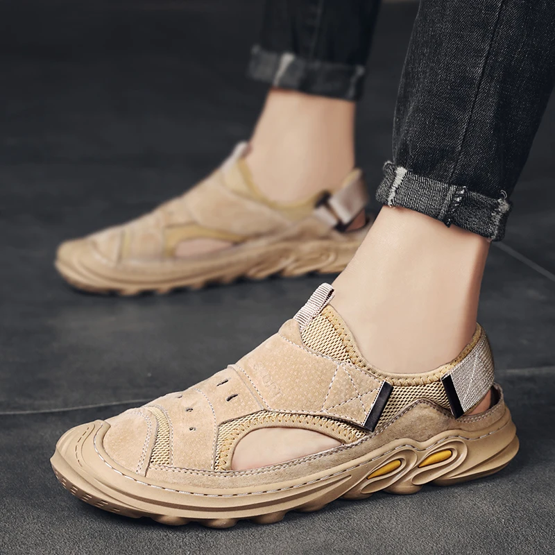 

Breathable Men's Shoes Roman Sandals Men Men's Breathable Shoes Beach For Mesh Casual Sneakers Fashion Light