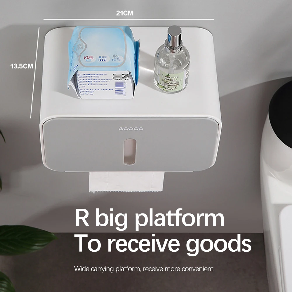 

Waterproof Toilet Paper Holder For Bathroom Kitchen Tissue Storage Box Toilet Roll Holder Bathroom Accessories