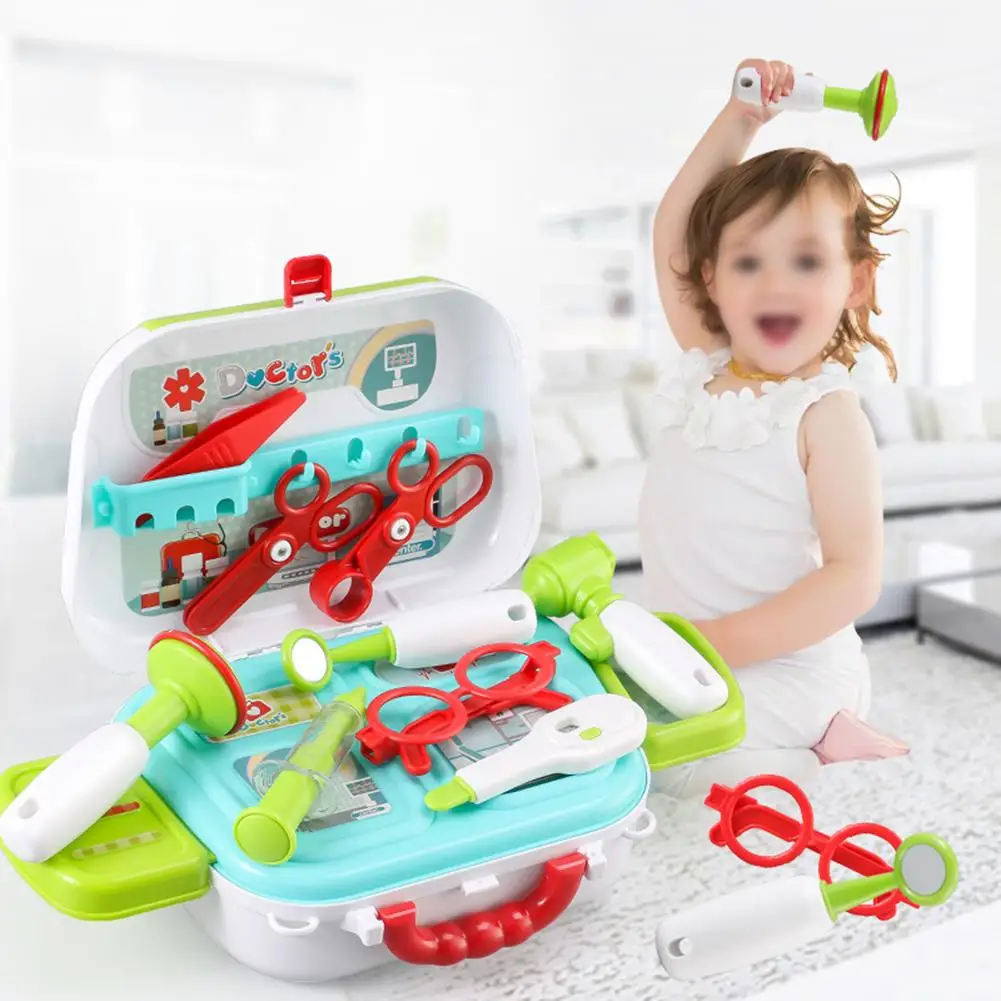 Наплечная Сумка с имитацией лекарств набор для детских чемоданов игрушки