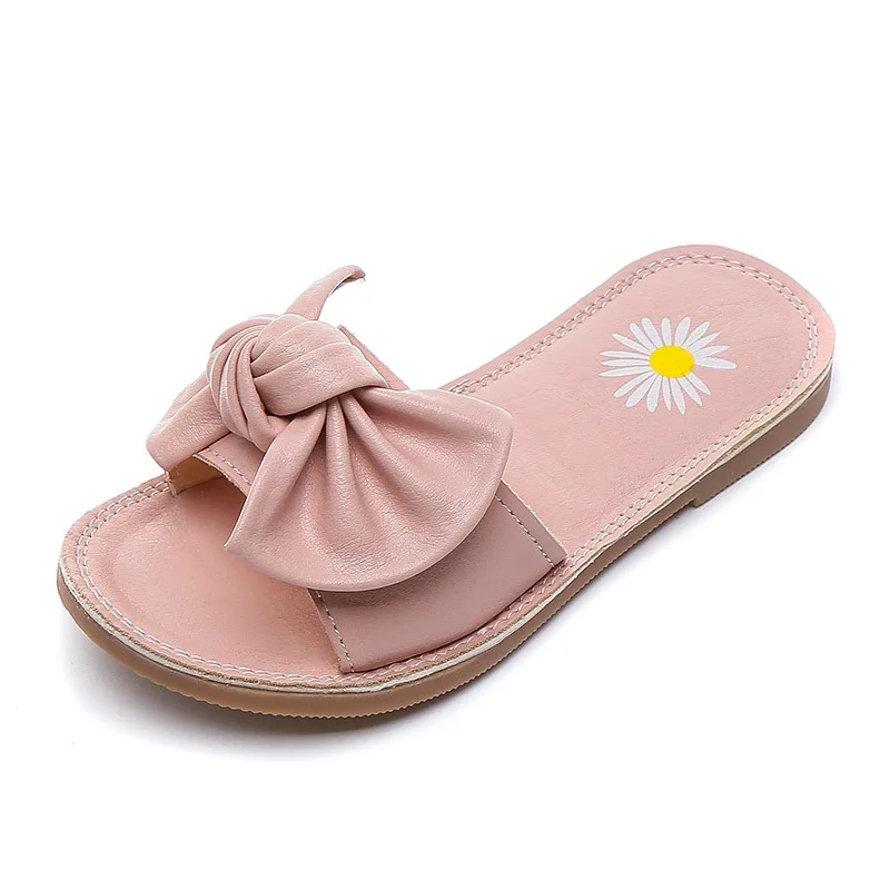 

Children's slippers 2020 summer new Korean version girls fashion princess sandals girl foreign style wearing a flip flop