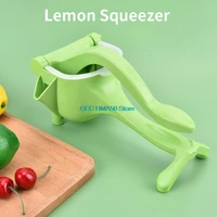 1 pc manual juice squeezer plastic hand pressure orange pomegranate lemon sugar cane clip fruit pressing tool kitchen accessory