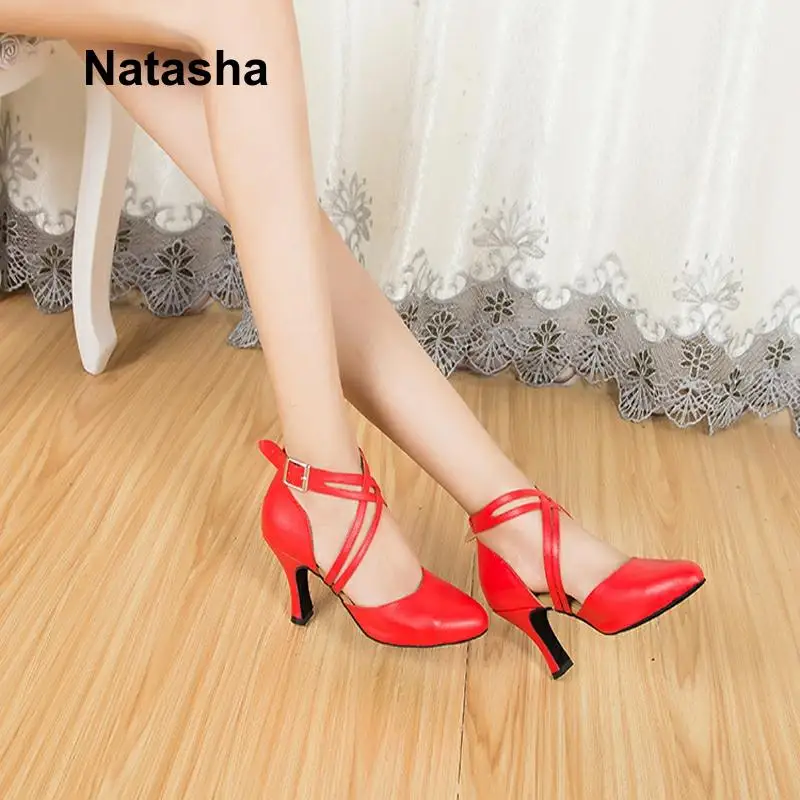 Мужские кожаные туфли для танцев Ms. Tasha танцевальные на высоком каблуке | Спорт и