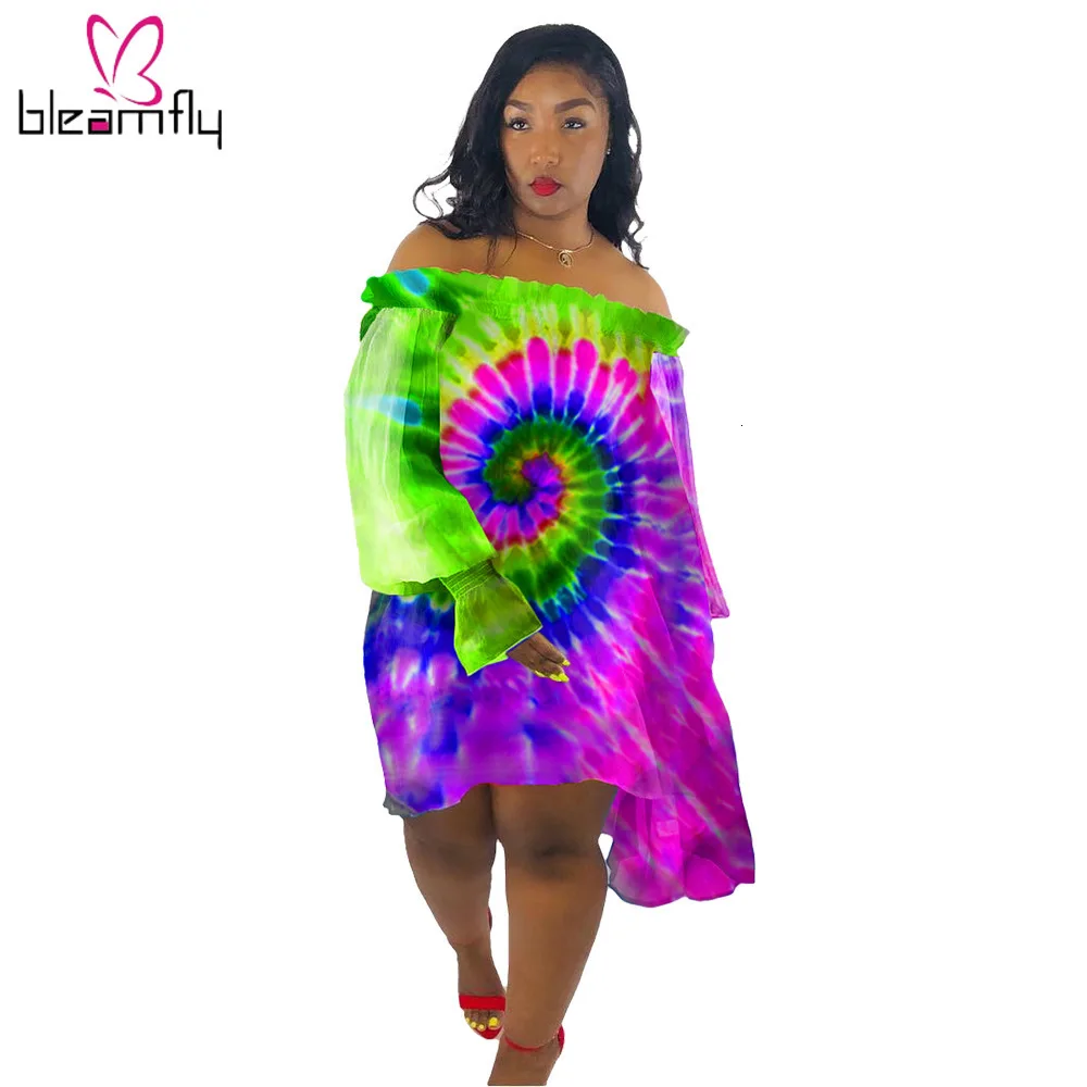 Новинка 2019 женское осеннее шифоновое платье с открытыми плечами и длинным