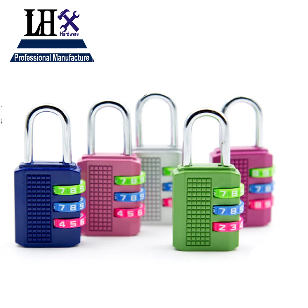 Кодовый замок из цинкового сплава для игровых чемоданов фитнеса комбинированный