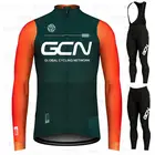 Новинка 2021 г., командный комплект одежды GCN для велоспорта, осенняя одежда с длинным рукавом, Мужская велосипедная одежда, костюм для горного велосипеда, Джерси, дорожный велосипед, Майо