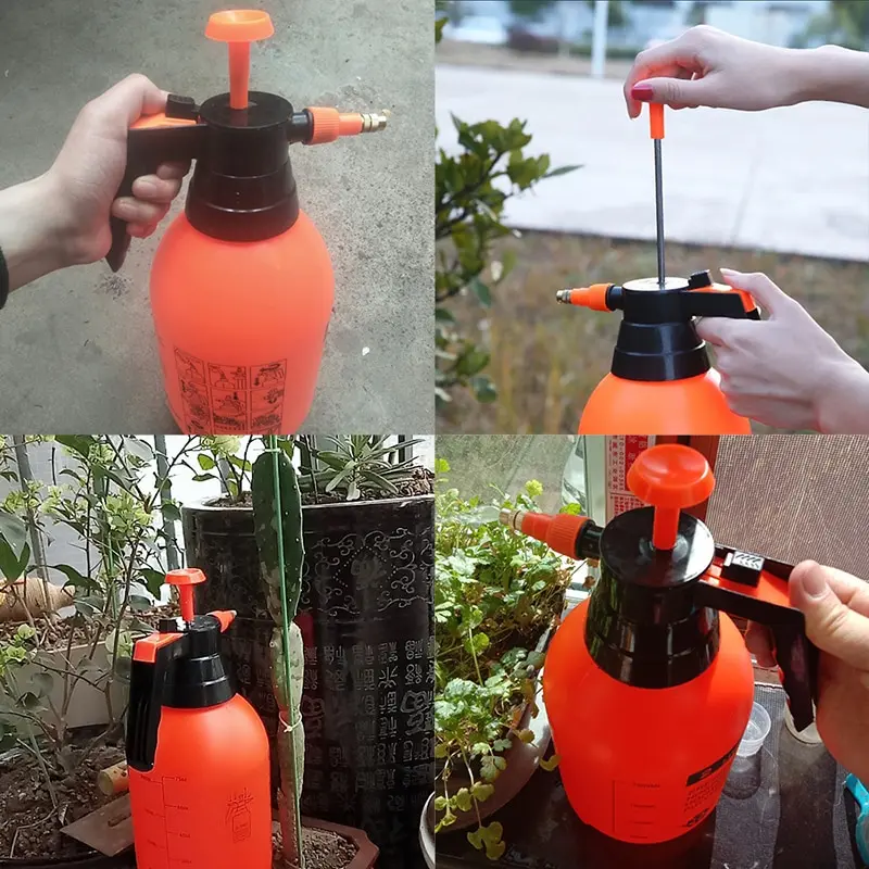

2L Handheld Spray Bottle Watering Pressure Spray Bottles Garden Plants Flowers Watering Can Disinfection Sprayer Irrigation Tool