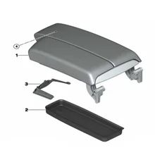 Center Armrest Storage Box Tray 51167118064 For BMW 3 Series E90 / 91/92/93 Car Interior Accessories Phone Holder