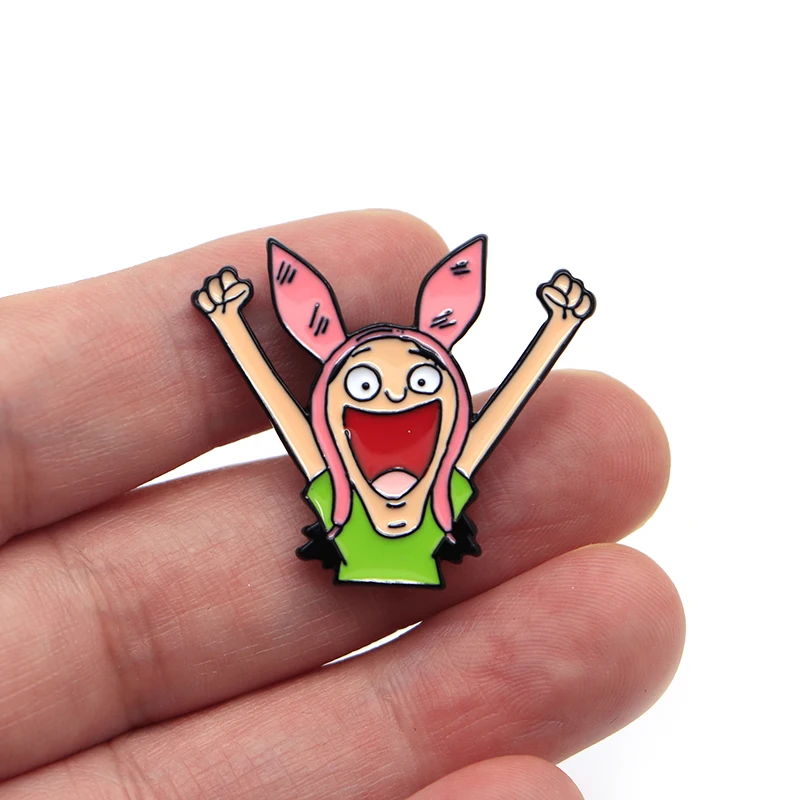 

SP802 Cartoon Anime Funny Metal Enamel Pins and Brooches for Lapel Pin Backpack Bags Hat Badge Collar Jewelry Gift For Kids