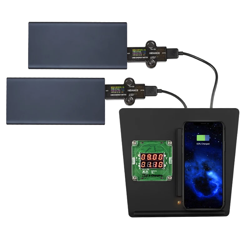 2020 модернизированное автомобильное беспроводное зарядное устройство для Tesla Model