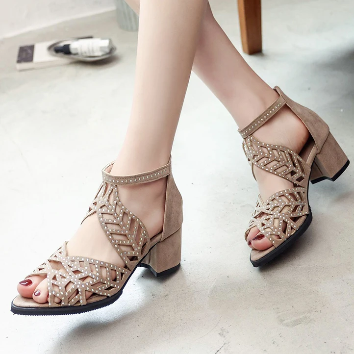 Женские босоножки женская обувь с открытым носком летние ботинки сандалии