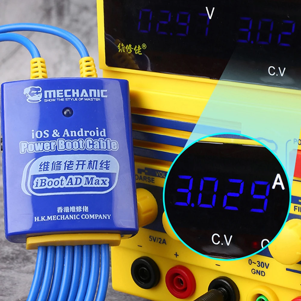 Механик мощность загрузки управления линия для Android и IOS Телефон тест питания