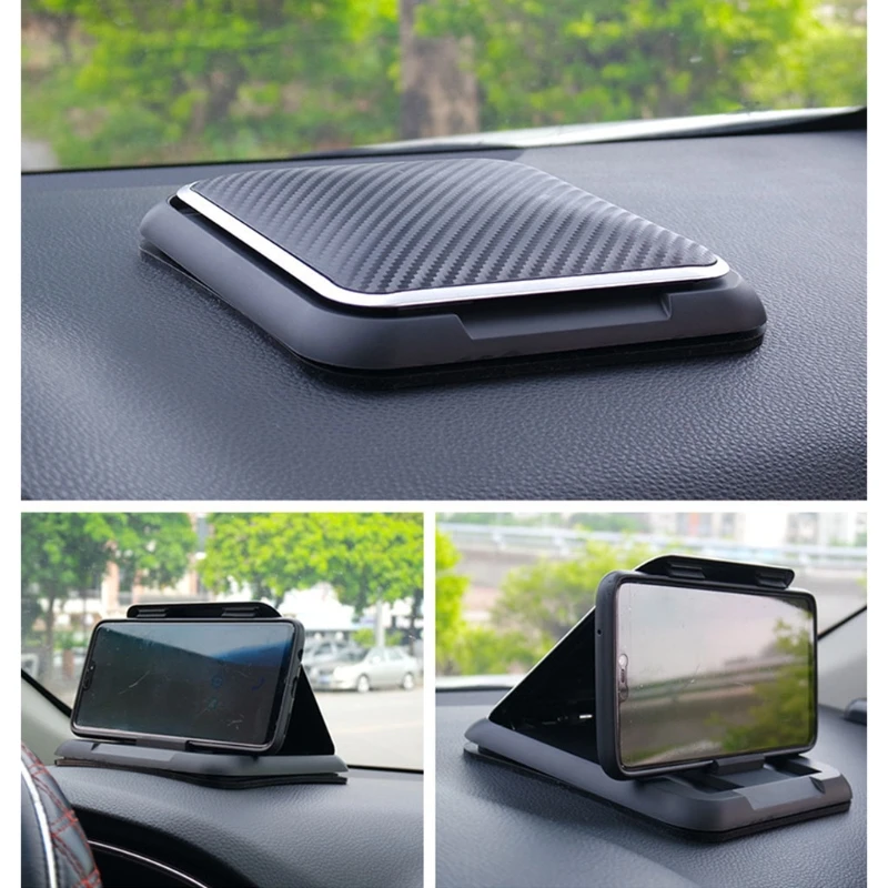 

Automobiles Mobile Holder Non-Slip Dashboard Phone Sticky Holder Mat Anti Slip Silicone for Cellphone