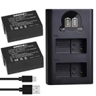 DMW-BLC12 DMW BLC12 аккумулятор + двойное зарядное устройство с Type-C для Panasonic Lumix FZ200 FZ1000 FZ300 DMW-BLC12E G5 G6 G80 G7