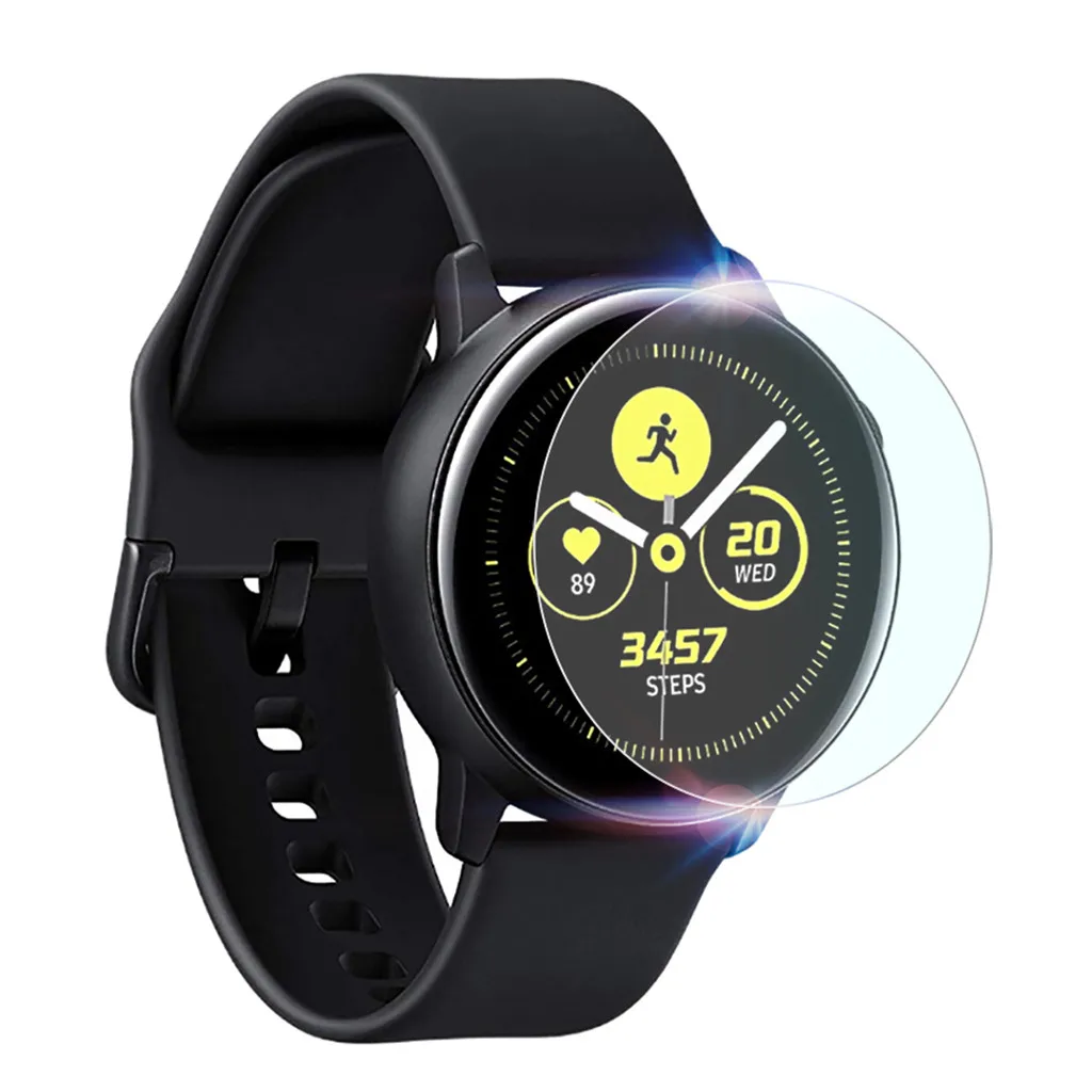 2 шт Взрывозащищенная пленка для samsung Galaxy Watch Active TPU Защитная экрана от царапин не