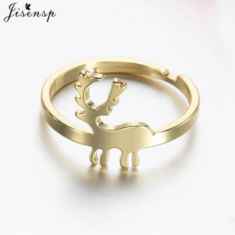 Мультяшный олень рога Рождественская елка кольца для девочек Дети из