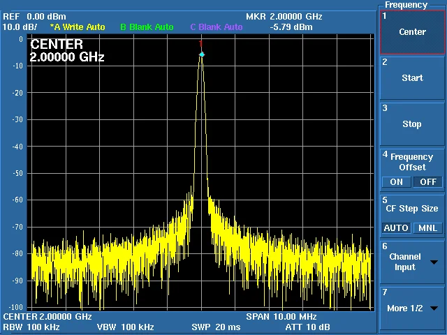 ADF4350 ADF4351 модуль TFT цветной сенсорный экран STM32 Частотный источник радиочастотного сигнала
