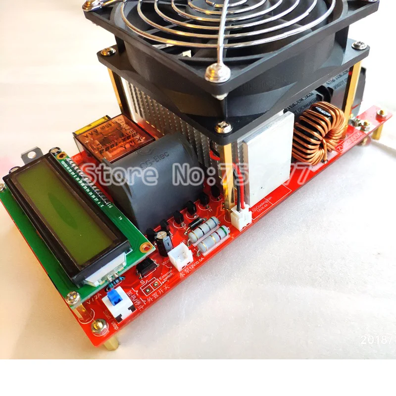 Высокочастотный индукционный нагреватель ZVS 2000 Вт модуль обратного тока с