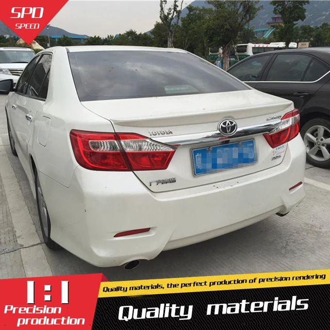 Спойлер для Toyota Camry спойлер высокого качества из АБС пластика заднего крыла