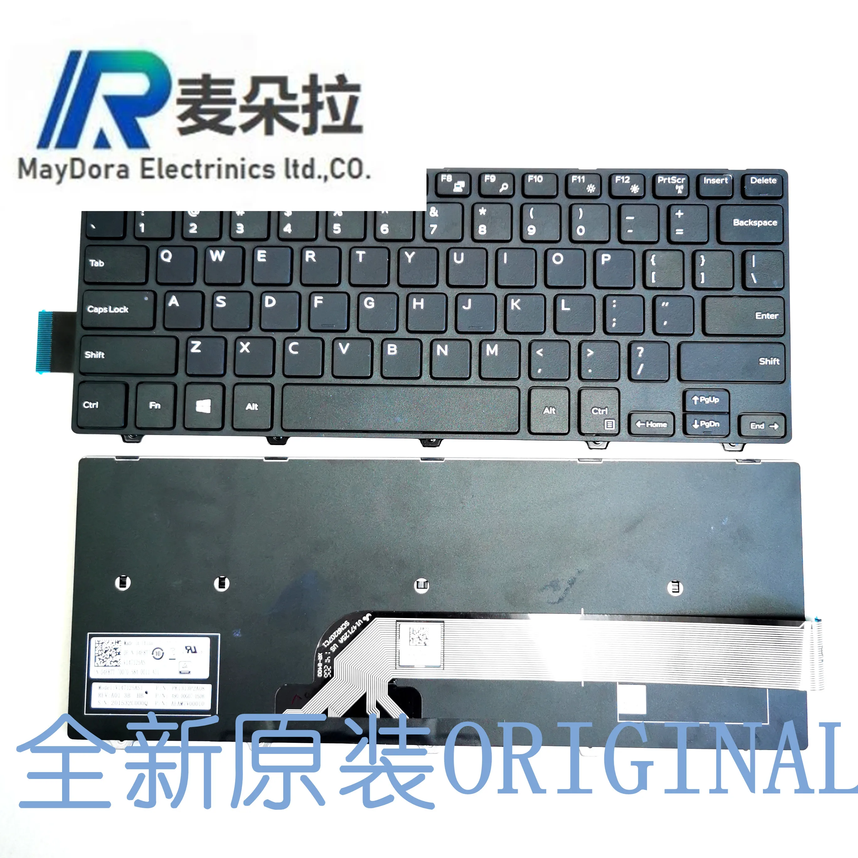 Клавиатура US для ноутбука Dell Inspiron 14 3000 5000 3441 3442 3443 5442 5445 5447 3458 3459 7447 V3460 P35G