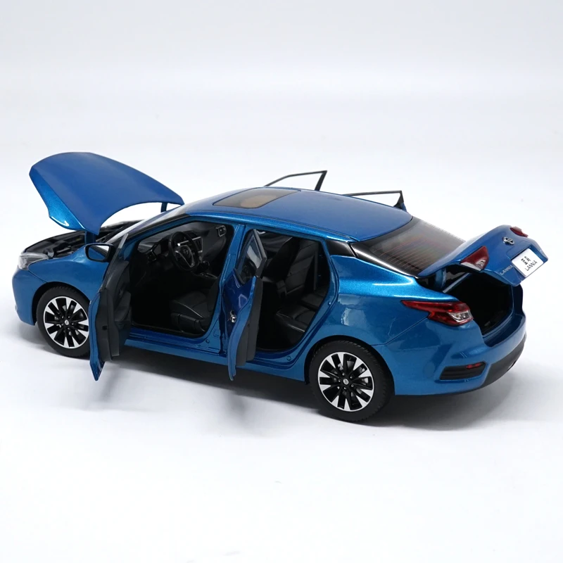 

1/18 CARS Original factory Dongfeng Nissan 2015 NISSAN LANNIA Collector Edition Metal Diecast Model Cars Kids Toys Gift