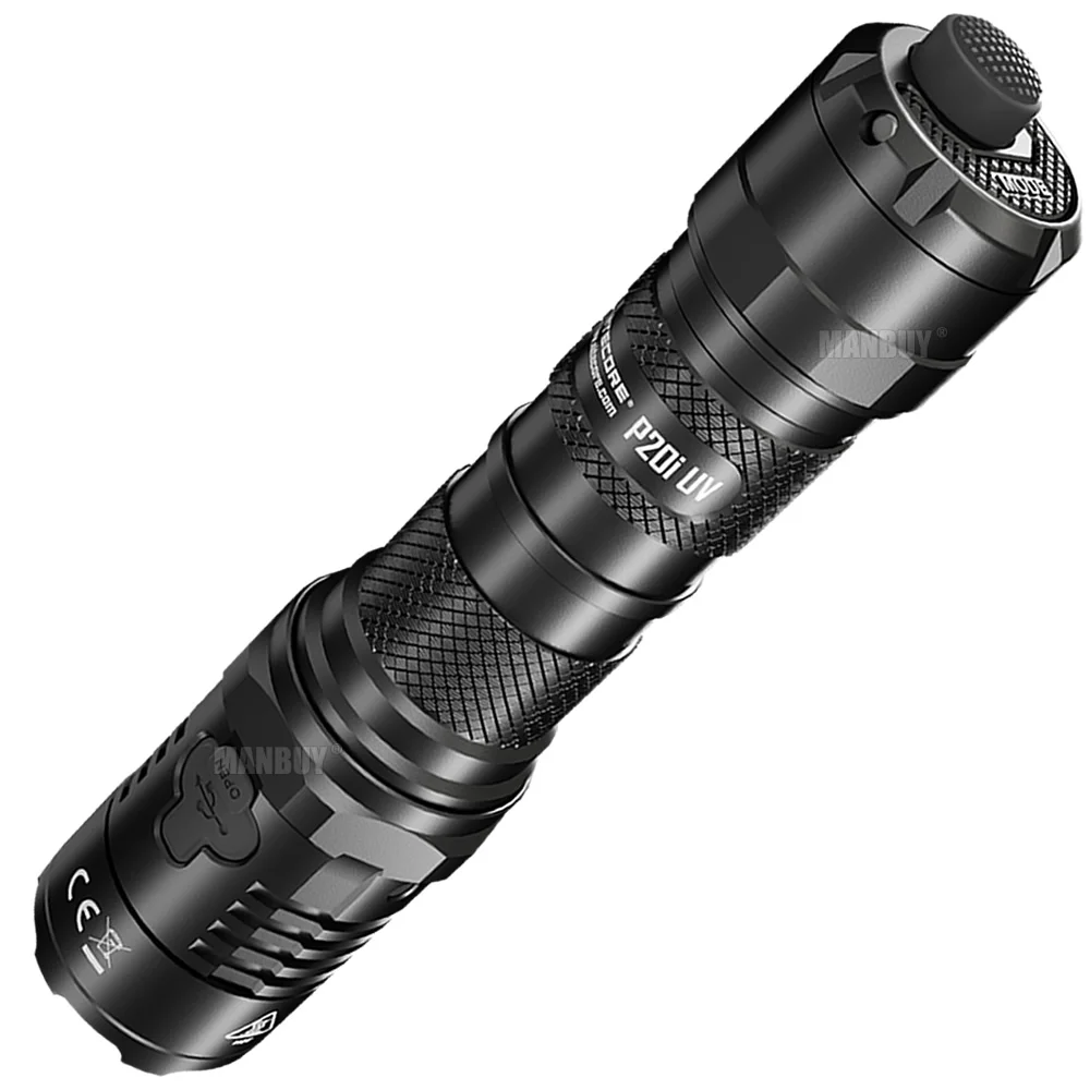 Цена Nitecore P20i УФ 4000 мАч 21700i батарея 4x УФ светодиод S + светодиодный люмен светодиодный тактический USB-C перезаряжаемый фонарик Фонарь охоты на приро...