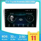 Автомобильный мультимедийный проигрыватель для Toyota Avensis T25 2 II 2002-2008 с Wi-Fi, 9-дюймовый GPS экран, поддержка SWC Carplay, задняя камера