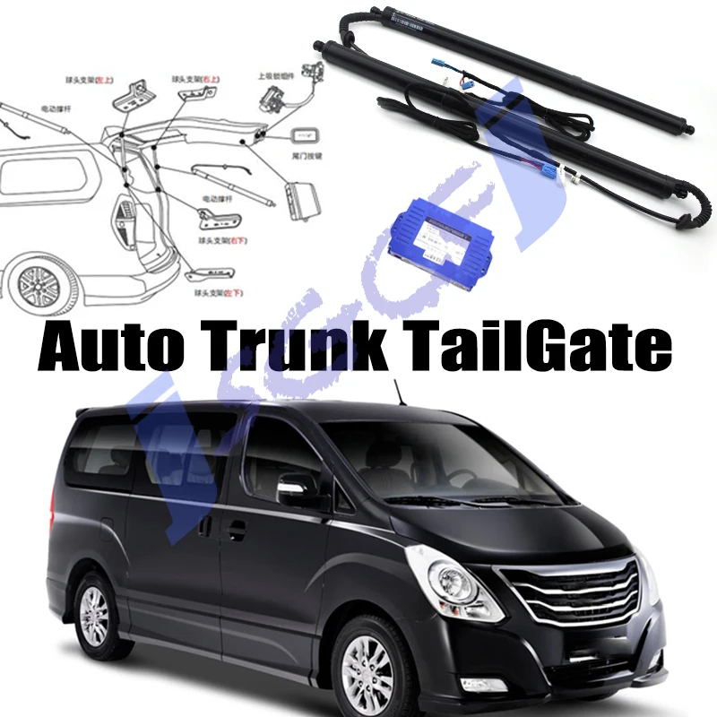 

Car Power Trunk Lift Electric Hatch Tailgate Tail gate Strut Auto Rear Door Actuator For Hyundai H1 H-1 Grand Starex TQ Cargo