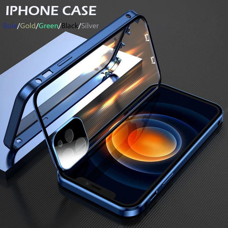 

iPhone Case Shockproof Hybrid Armor Phone Case Double-Sided Buckle for iPhone Case Shockproof For iPhone 12Pro Max