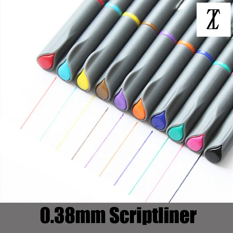 Для моделирования красящие инструменты на водной основе Scriptliner 0 35 мм ручка для