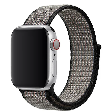 Светильник со светоотражающим браслетом, спортивный ремешок для Apple Watch, 44 мм, 42 мм, 40 мм, 38 мм, нейлоновый ремешок для iwatch, серия 5, 4, 3, 2, 1 - Цвет ремешка: Cardiac blue