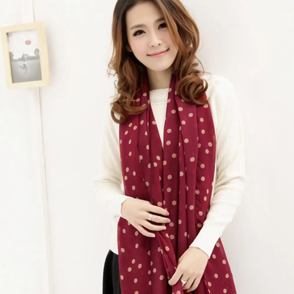 Новые женские шифоновые платки Женские парео пляжные полотенца лето осень принт