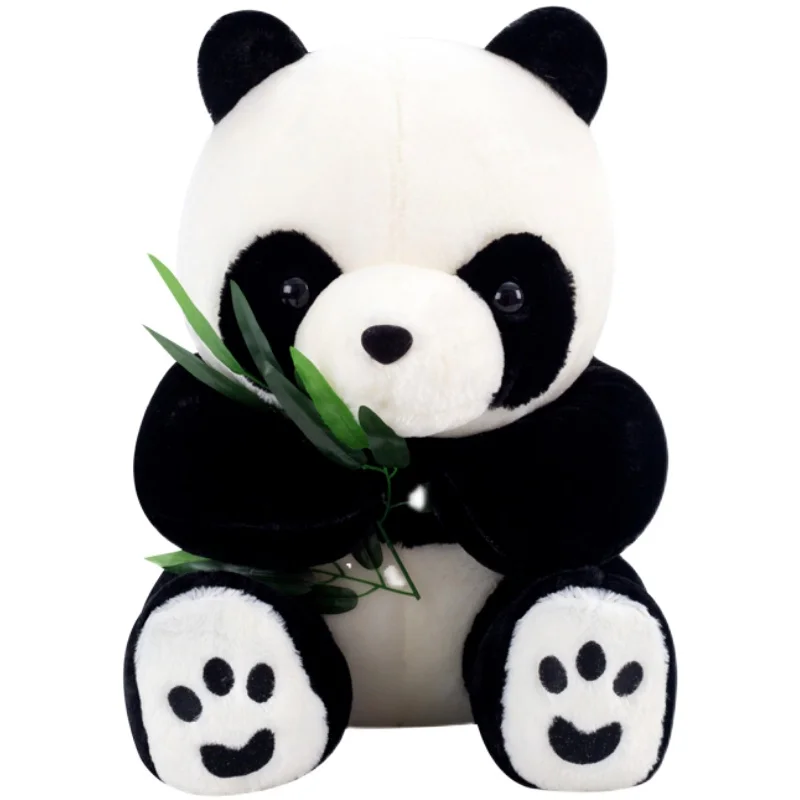 

Cute Simulation Animal Panda Plush Toy Giant Soft Hug Bear Doll National Treasure for Children Gift Decoration 35inch 90cm