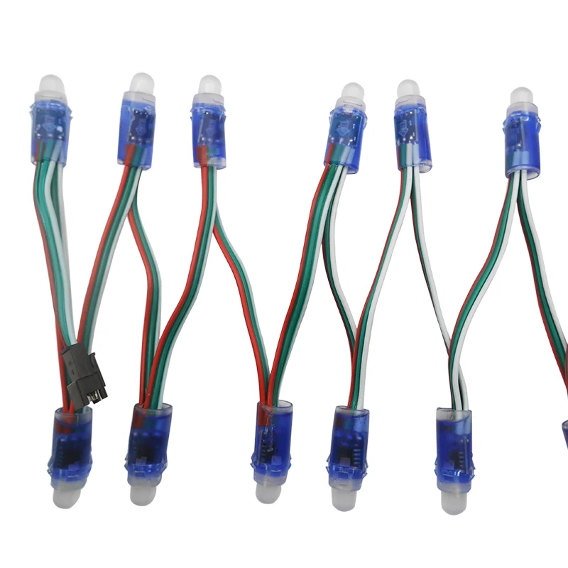 500 шт. DC5V 12 мм полноцветный WS2811 RGB пиксельный светодиодный модуль светильник