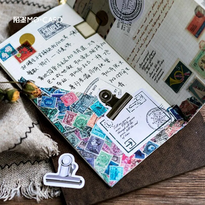 Мини бумажный стикер для рисования 45 шт./кор. многоцветная сделай сам дневник