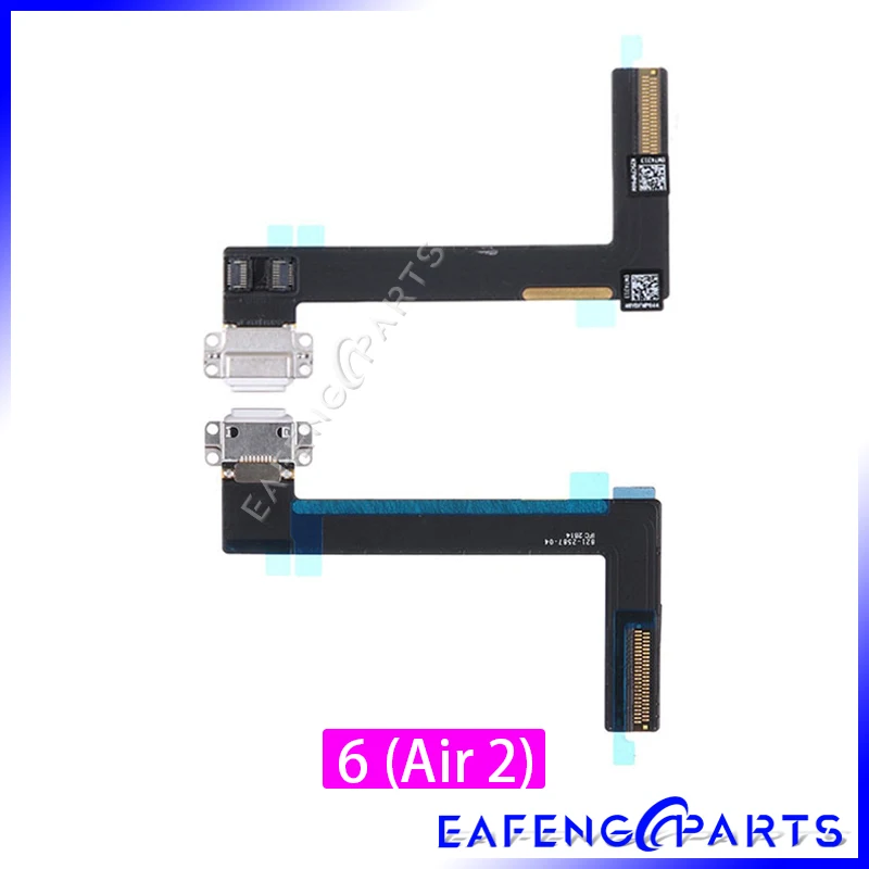 

USB Dock Connector Port Flex Cable Ribbon Plug Repair Parts For Ipad 2 3 4 5 6 air 2 charging charger flex cable