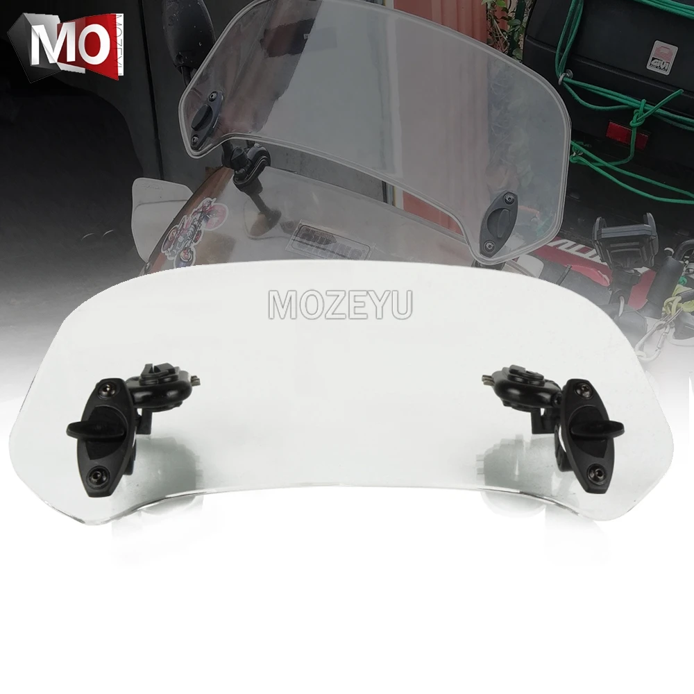 

Motorcycle Windshield Extension Spoiler Windscreen Air Deflector For MOTO GUZZI CALIFORNIA Custom/Touring/Classic 1200 SPORT