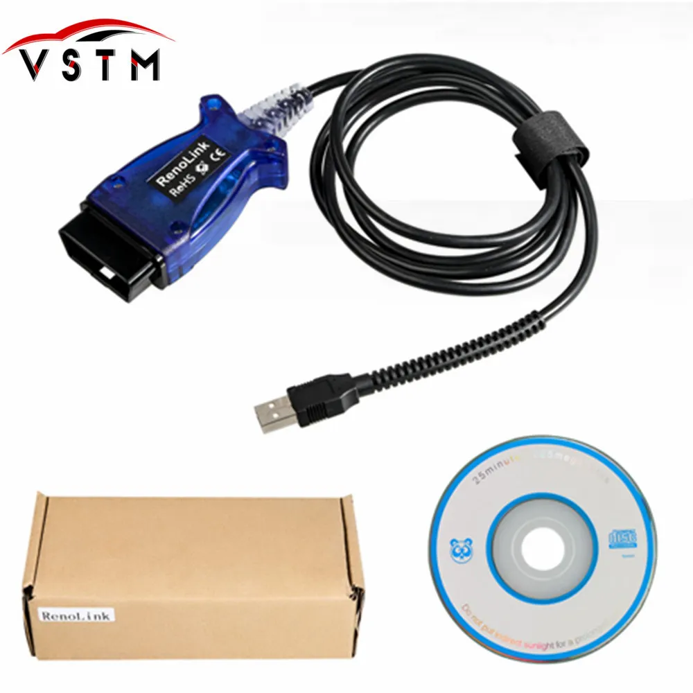 Renolink OBD2 для Renault ECU Программатор V1.52 Dacia ключевой программатор Подушка сброса
