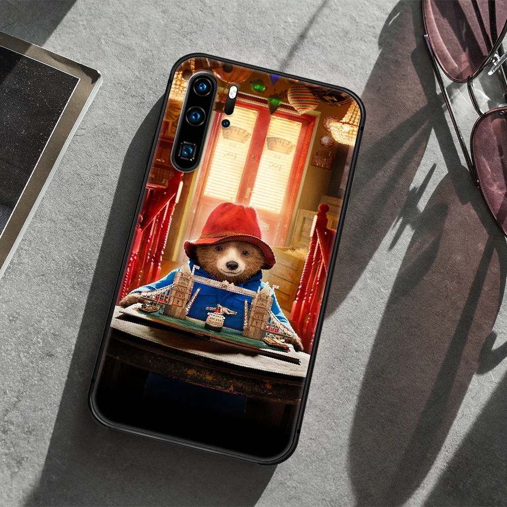 

Paddington Bear Phone Case For Huawei P Mate 10 20 30 40 Lite Pro smart Z 2019 nova 5t black Cell Fashion Coque Soft Back Tpu
