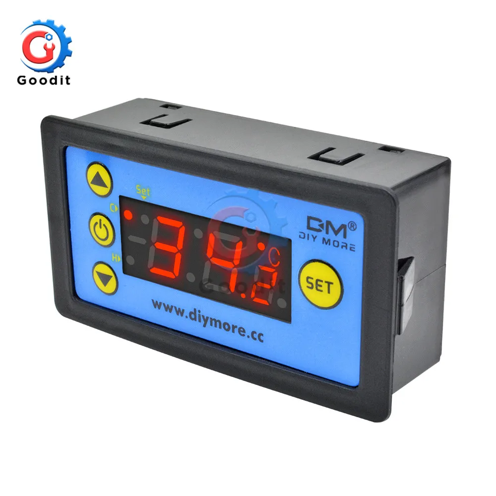 Термостат W3231 с цифровым дисплеем умный регулятор температуры 12 в 24 переменного