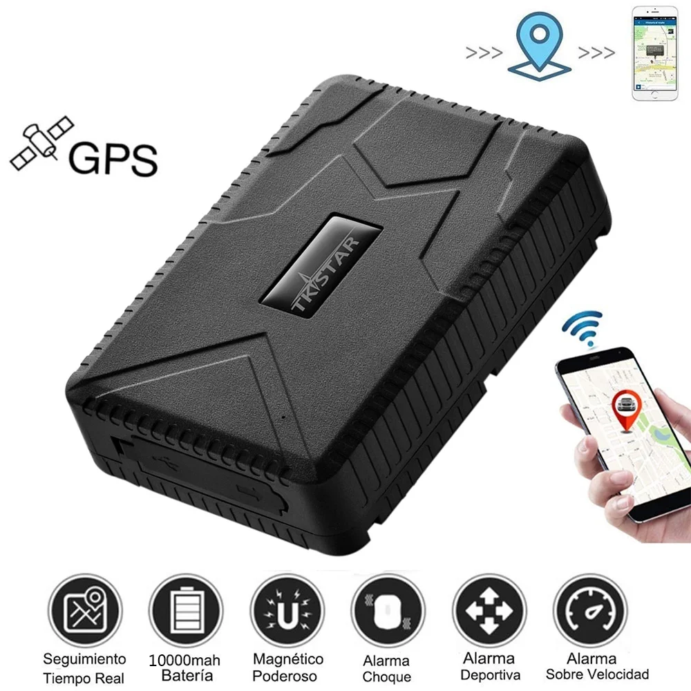 

Vehemo Universal Waterproof Free Web APP Standby 180 Days Magnetic GPS Locator Voice Control Real Time Recording GSM GPRS
