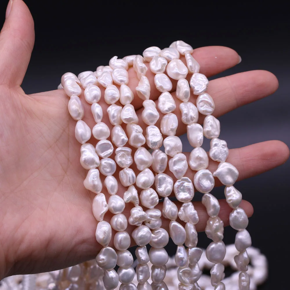 

Medium Regenerated Beads Natural Freshwater Pearls For Necklace Bracelet Accessories Jewelry Making DIY For Women Size 7-9mm