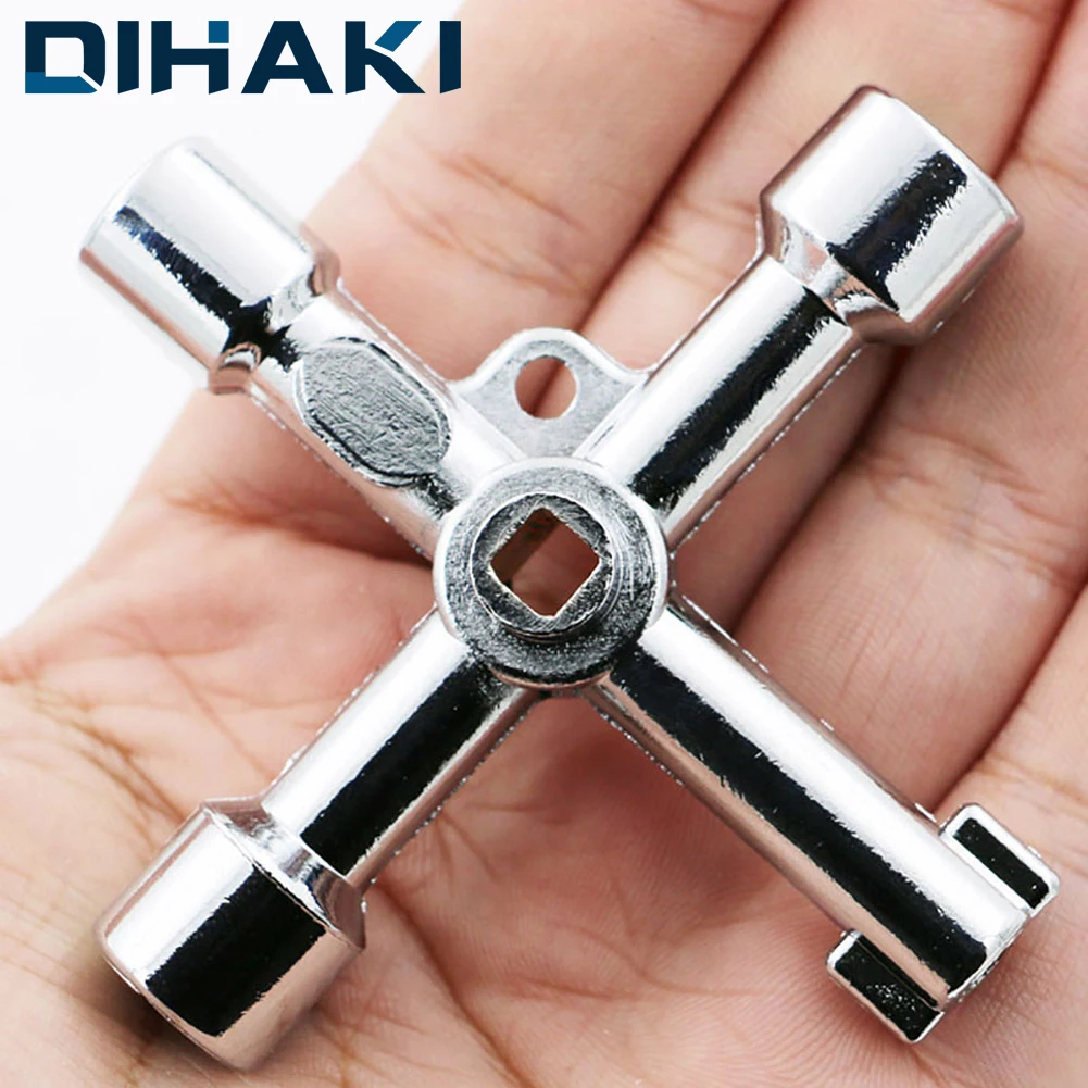 Гаечный ключ универсальный для сантехники с треугольниками квадратными и