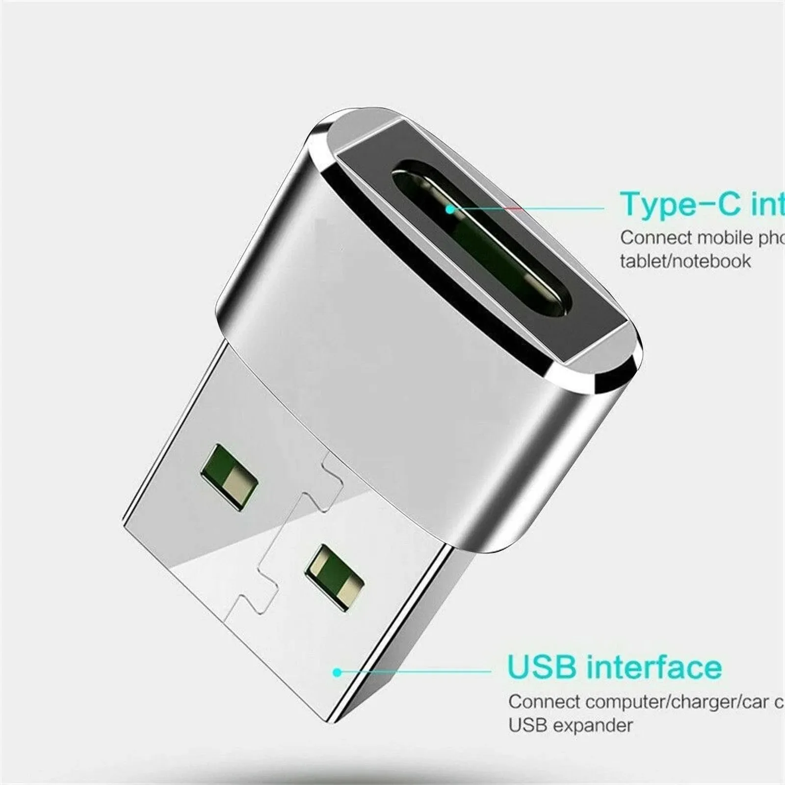 3 шт. адаптер Usb C Мама-Usb папа | Компьютеры и офис