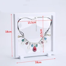 Fashion Hot Sale Membrane Earring Ring Necklace Display Holder Gift Box Protect Jewellery Stone Floating Presentation Organizer