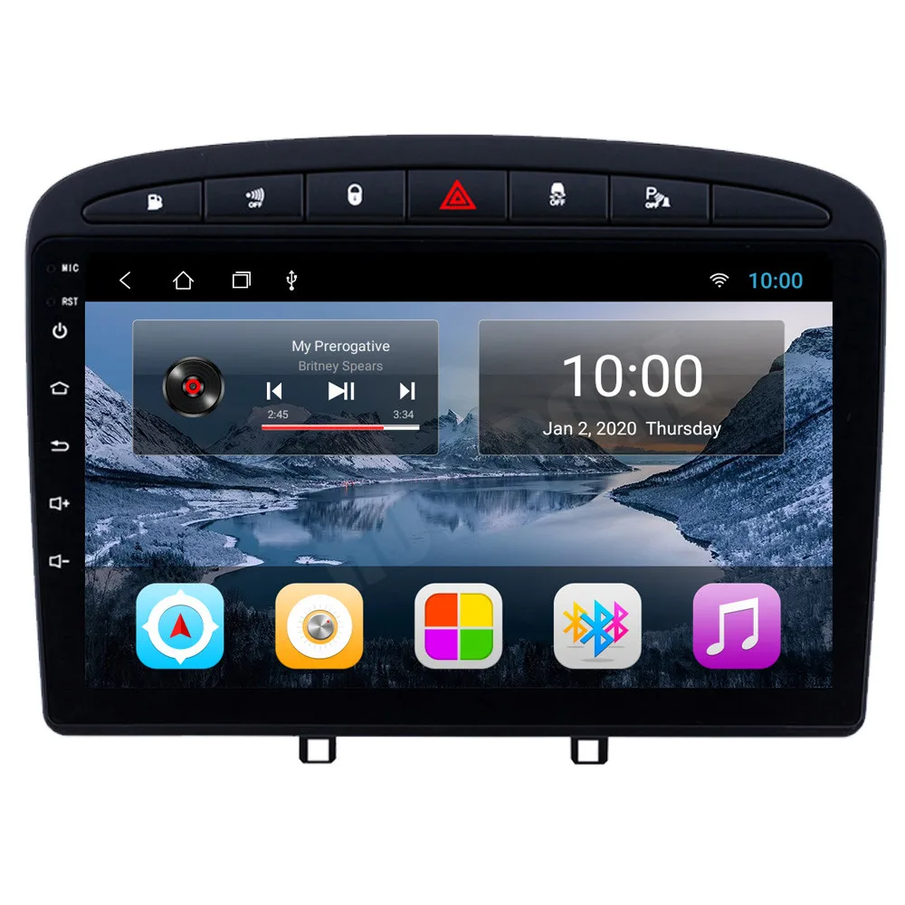 RoverOne для Peugeot 408 308 2010 2011 2012 2013 2014 2015 2016 Android 10 автомобильные мультимедийные